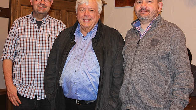 Martin Altmann, Dr. Claus Scheingraber und Bernd Wimmer