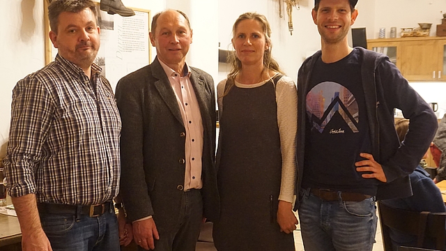 Wimmer, Pöppel, Setzensack, Seifert (alle ÖDP)